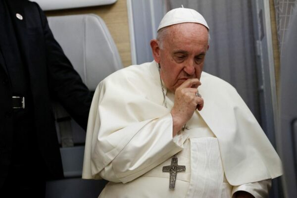 Hearing pain of canada school survivors felt like slaps, pope says