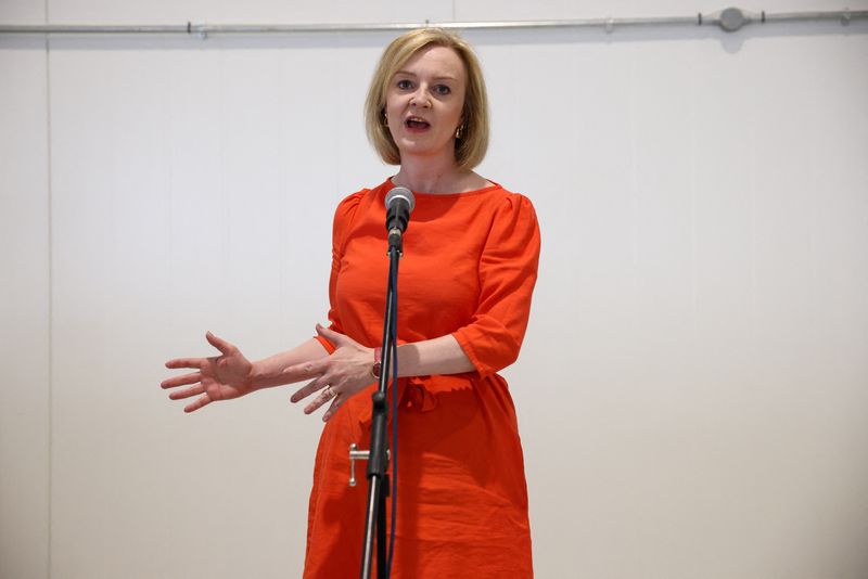 Factbox-What will Liz Truss do if she becomes UK prime minister?