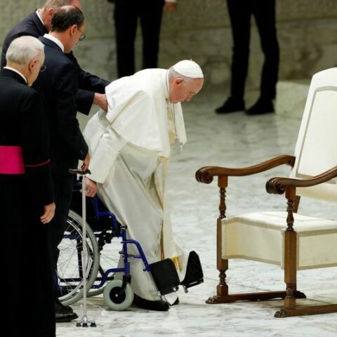 Pope francis, slowing down as he ages, appoints personal medical assistant - photo licensed by shore news network.