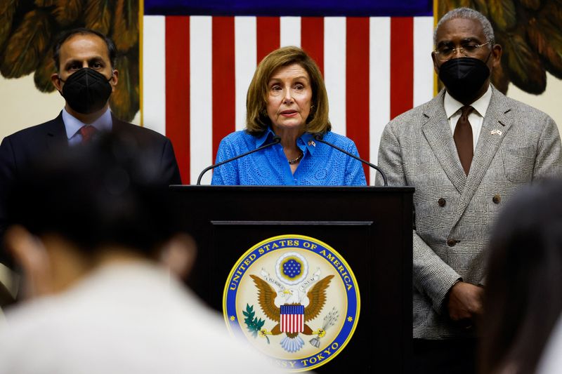 Pelosi praises Taiwan, says Asian trip wasn't to change status quo