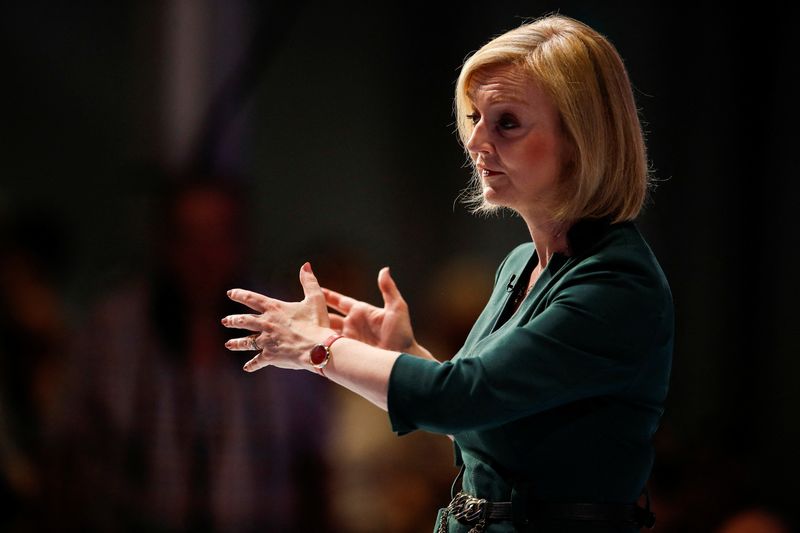 UK's Liz Truss ready to speed up tax cut plan, newspaper says
