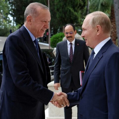 Analysis-erdogan plays up diplomatic gains with eye on elections - photo licensed by shore news network.