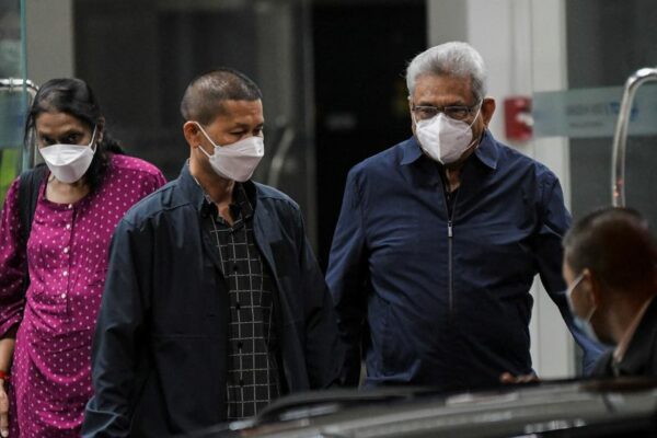 Sri lanka's ousted president arrives in thailand for temporary stay