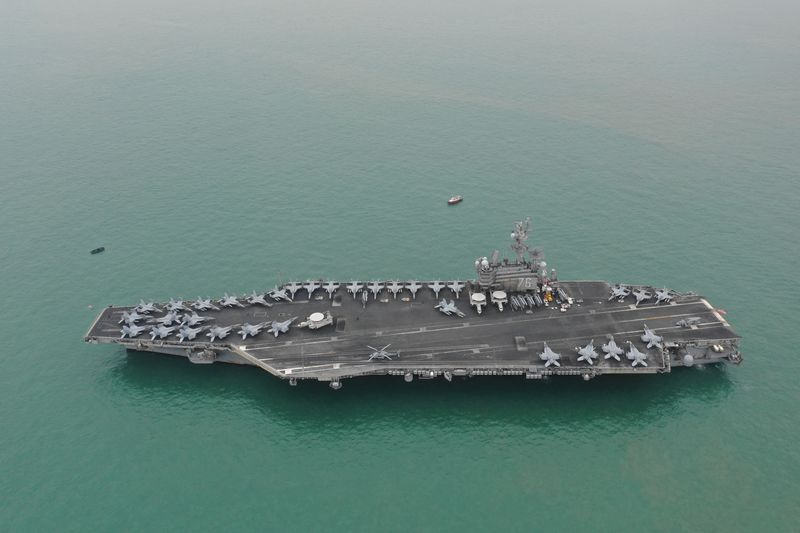 Analysis-China's Taiwan military drills offer spying opportunity for U.S