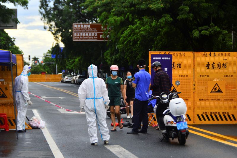 Parts of China's Hainan extend COVID lockdown, Lhasa in Tibet tightens curbs