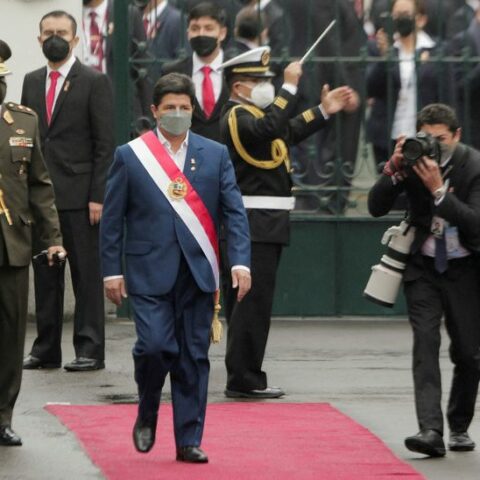 Four latam nations back castillo as peru political crisis continues - photo licensed by shore news network.