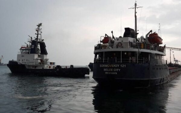 First ship carrying Ukraine wheat under U.N. deal docks in Turkey