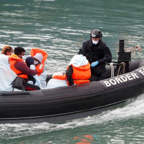 Uk pushes ahead with rwanda migrant scheme as small boats keep coming - photo licensed by shore news network.