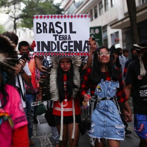 Attacks on brazil's indigenous people rose sharply in 2021, report says - photo licensed by shore news network.