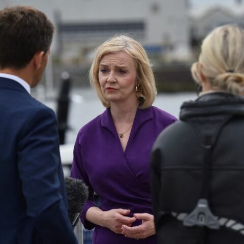Uk's liz truss maintains big lead in leadership contest - poll - photo licensed by shore news network.