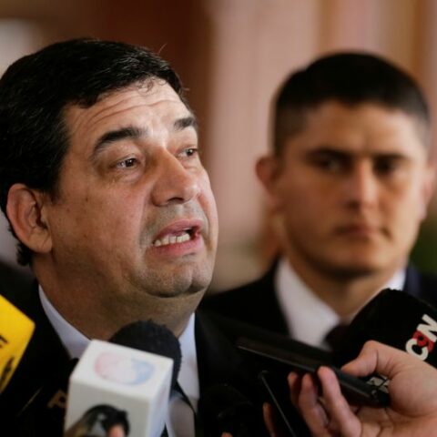 Paraguay's vice president reverses, says he won't resign yet - photo licensed by shore news network.