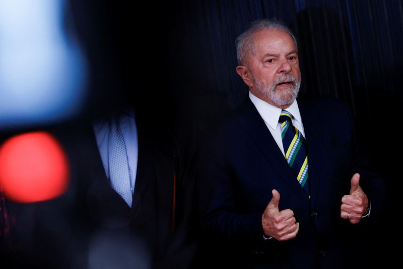 Lula's lead over Bolsonaro narrows slightly ahead of Brazil election -poll
