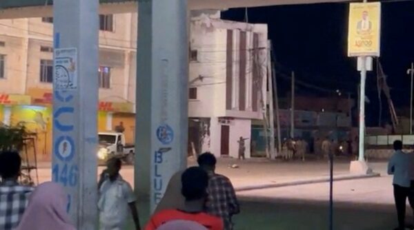 Unidentified attackers seize control of hotel in somali capital - photo licensed by shore news network.