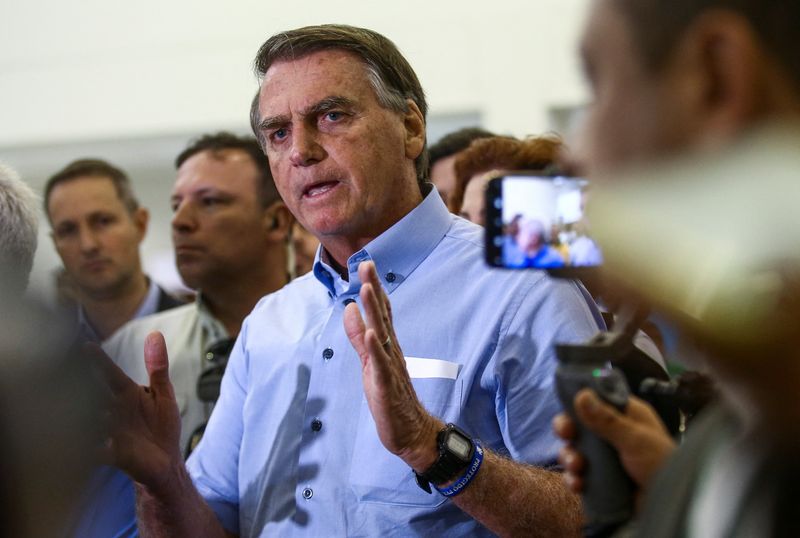 Bolsonaro says he will respect Brazil election result if 'clean, transparent'