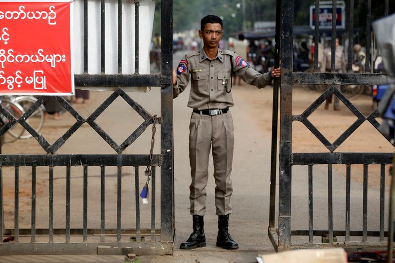 Britain's former Myanmar envoy detained in Yangon
