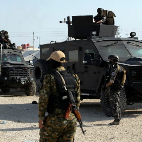 U. S. -backed syrian kurdish forces move to halt 'brutal torture' at is camp - photo licensed by shore news network.