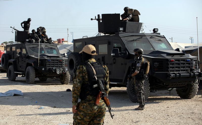 U.S.-backed Syrian Kurdish forces move to halt 'brutal torture' at IS camp