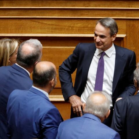 Greek parliament sets up inquiry commission to probe phone tapping scandal - photo licensed by shore news network.