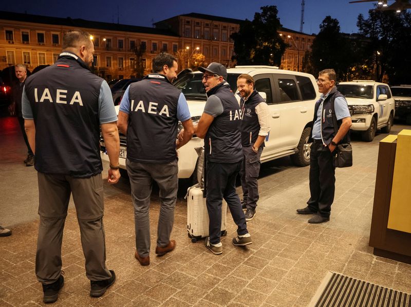 UN inspectors near Ukrainian nuclear plant on mission to avert an accident