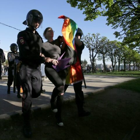 Russia considers doubling fines for 'lgbt propaganda' in new law - photo licensed by shore news network.