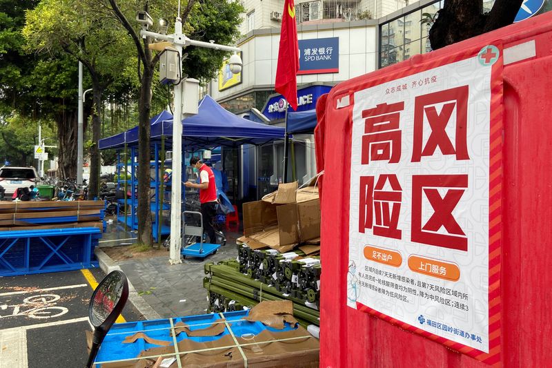 China's Shenzhen widens COVID restrictions as cases rise