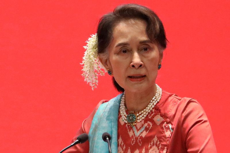 Myanmar's Suu Kyi gets jail with hard labour for election fraud