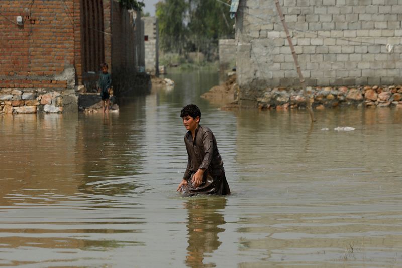 Pakistan flood toll rises with 25 children among 57 more deaths
