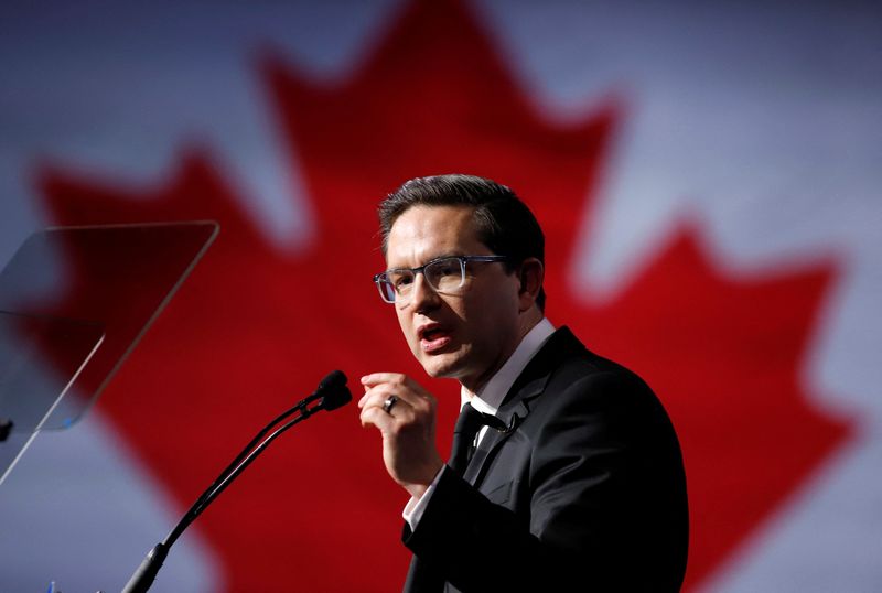 Canada PM Trudeau attacks new Conservative leader as 'reckless'