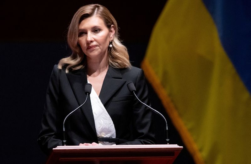 Ukraine's first lady to be guest of honor at EU State of Union