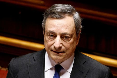 No Italian parties mentioned in U.S. Russia report, Draghi says