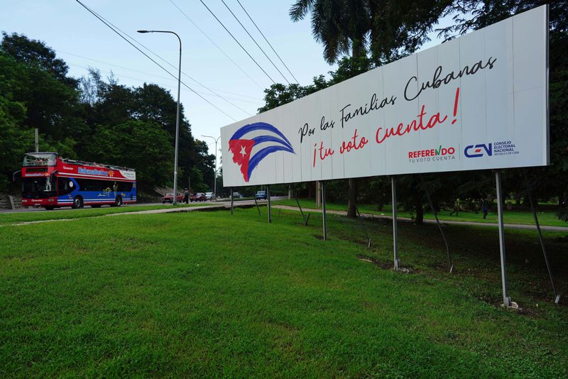 Cubans head to polls to vote on govt-sponsored code to legalize gay marriage, adoption