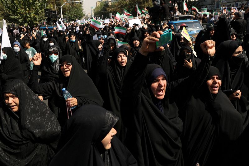 Iran says U.S. attempting to use unrest to weaken country