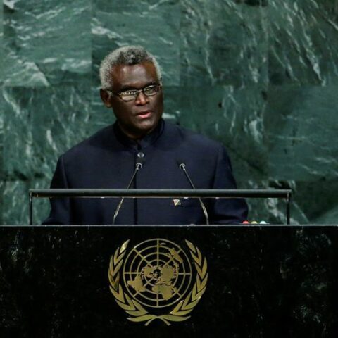 Solomon islands tells pacific islands it won't sign white house summit declaration -note - photo licensed by shore news network.