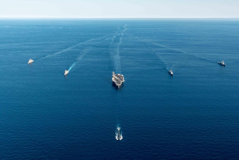S.Korea, U.S., Japan stage anti-submarine drills amid N.Korea tension