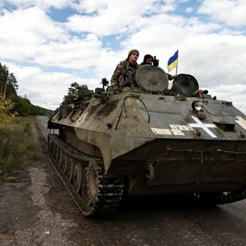 Ukraine forces advance on two fronts, cross russian lines in the south - photo licensed by shore news network.
