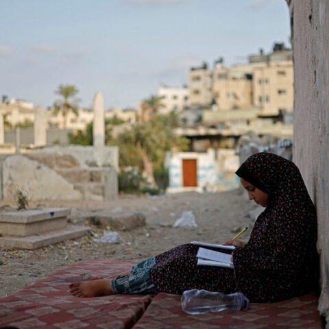 Gaza struggles to accommodate the living and the dead as population grows - photo licensed by shore news network.
