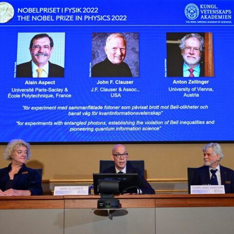 Nobel physics prize goes to sleuths of 'spooky' quantum science - photo licensed by shore news network.