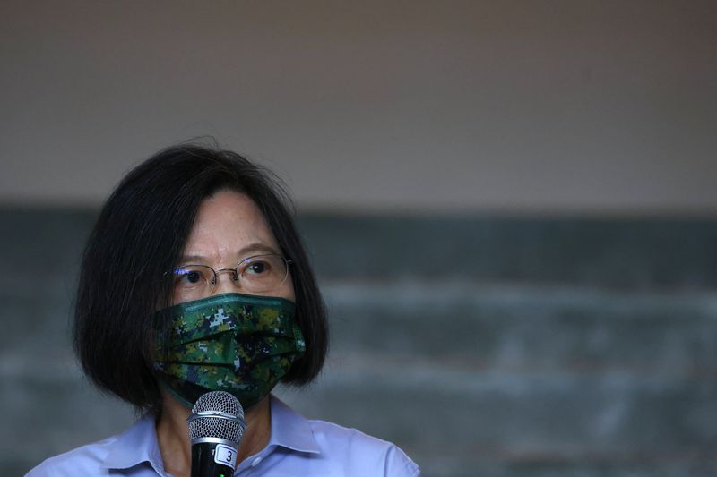 Taiwan says it will not rely on others for defense