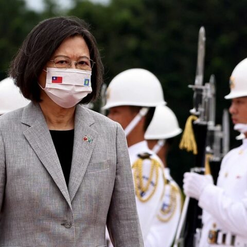 Taiwan president to pledge to bolster combat power as china tensions rise - photo licensed by shore news network.