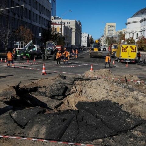 Escalation of violence in ukraine disrupts aid work - photo licensed by shore news network.