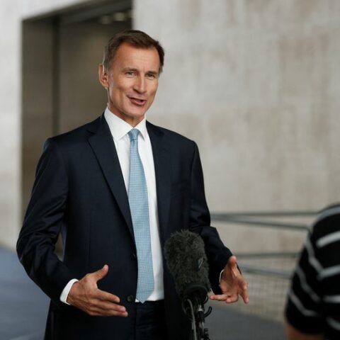 Jeremy hunt replaces kwarteng as britain's finance minister - photo licensed by shore news network.