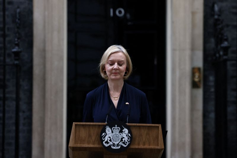 Liz Truss quits after six chaotic weeks as UK prime minister