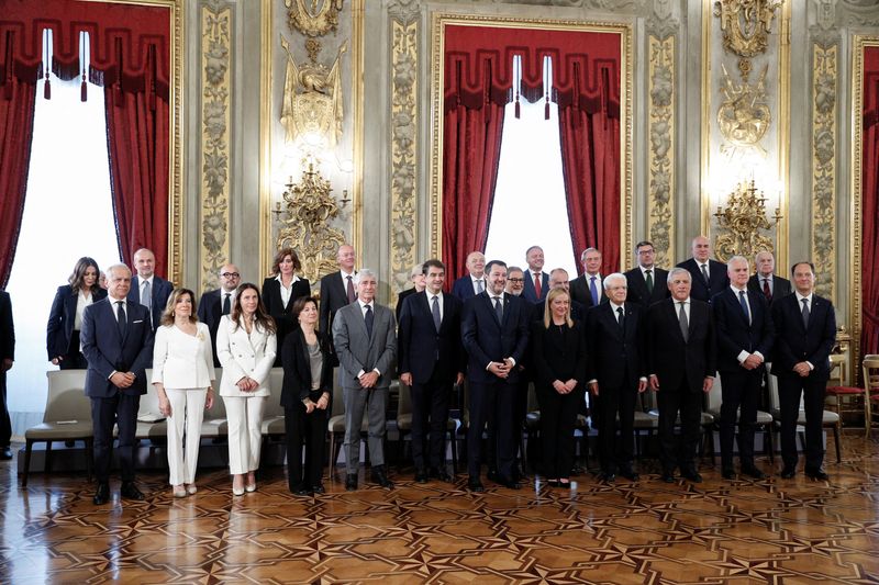 Factbox-Key ministers in new Italian Meloni government