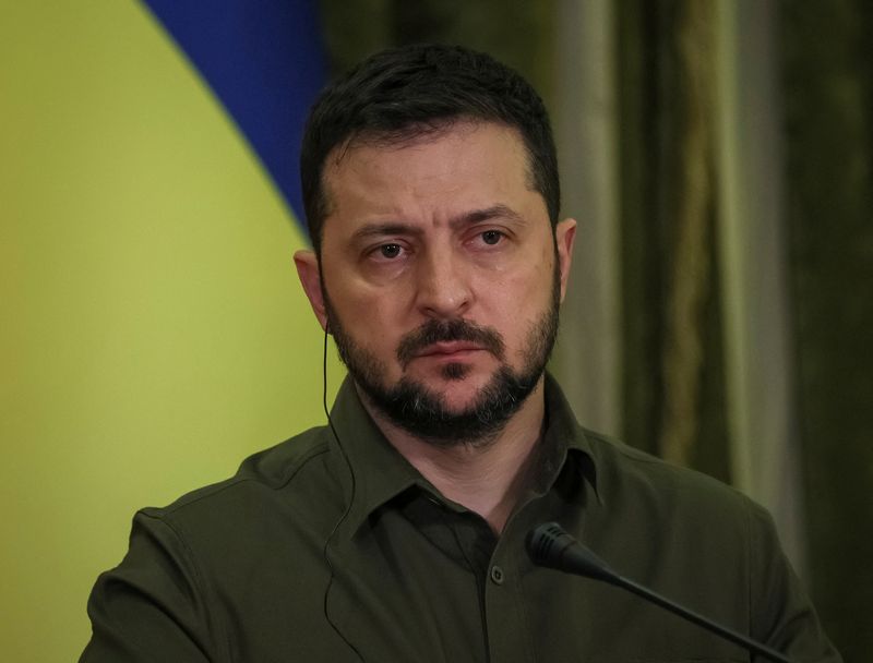 Ukrainian troops holding out against crazy Russian tactics -Zelenskiy