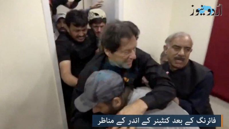 Ousted Pakistan PM Imran Khan shot in shin in what aides call assassination attempt