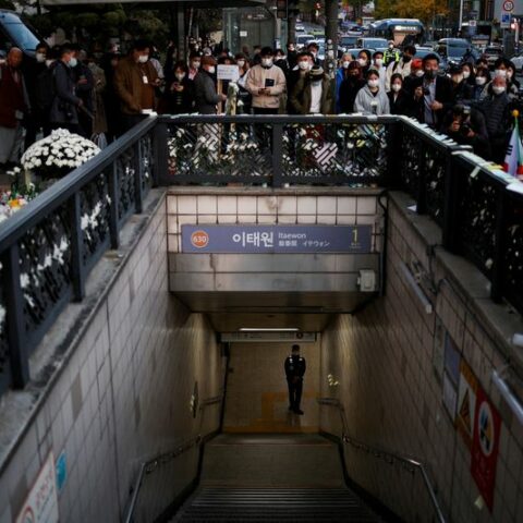 South korea steps up monitoring in crowded subways after halloween crush - photo licensed by shore news network.