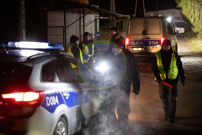 Blast kills two in Poland near Ukraine border, Russia denies its weapons involved