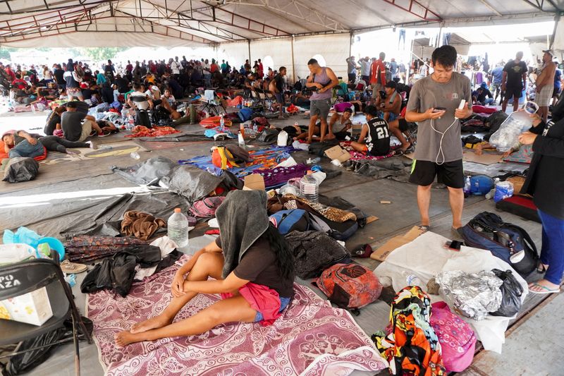Pressure mounts in giant Mexican migrant camp as U.S. expulsions ruled unlawful