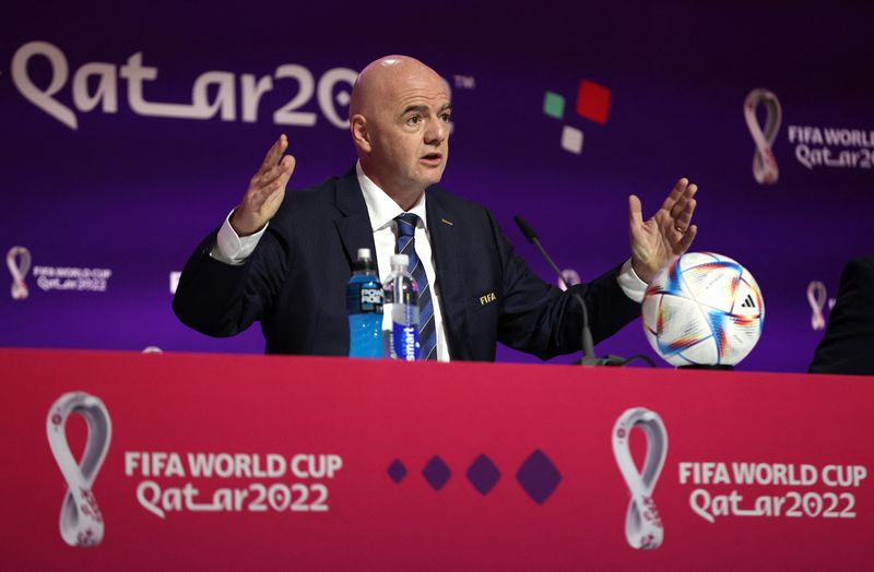 Soccer-'I feel gay', FIFA chief attempts to empathise with marginalised