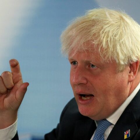 Boris johnson says putin threatened to kill him with missile strike - photo licensed by shore news network.